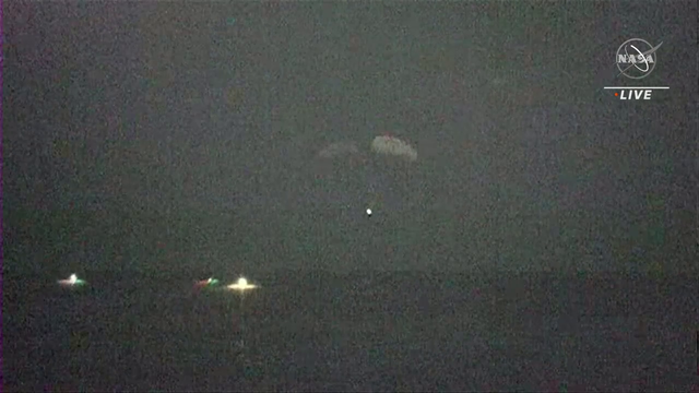 Crew-1 Returns Home From The ISS