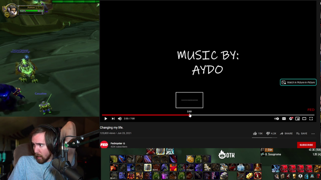 Asmon's advice to Fed after watching his apology video