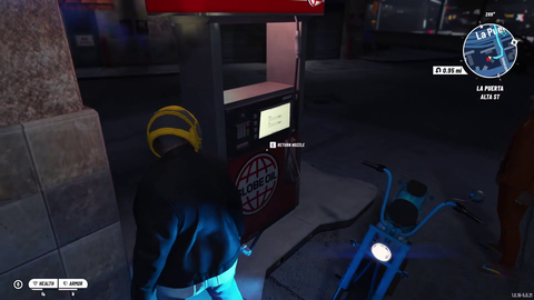 Jerma's first time filling up his newly bought motorcycle