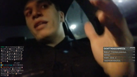 Trainwrecks says Mitch told him he could “ruin him”