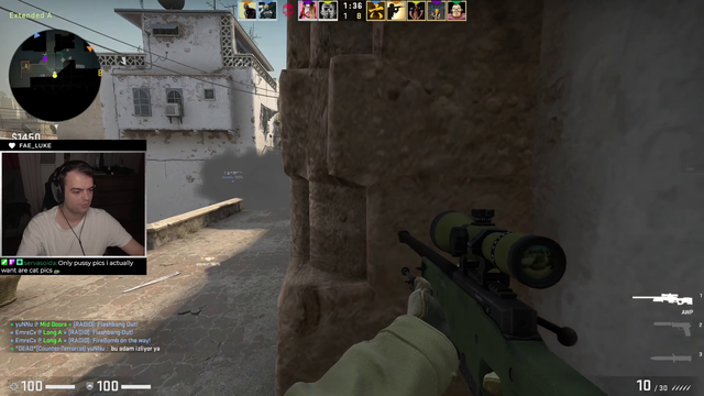 pro comp player finds the perfect spot in csgo