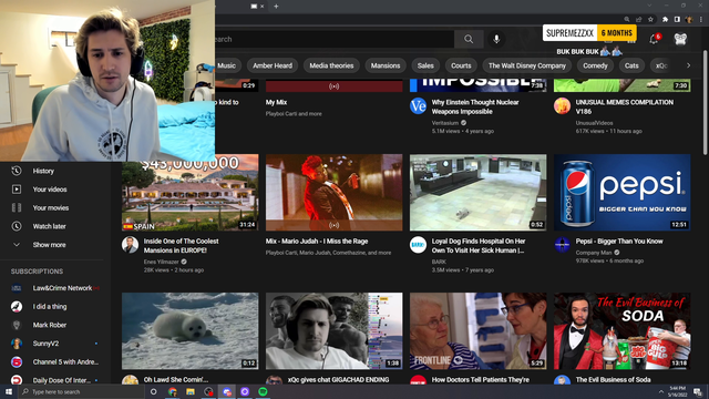 Xqc joins the boys for some Gamba
