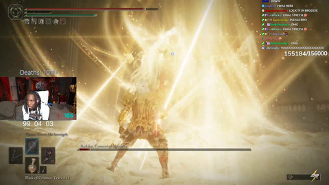 Kai finally feats the Elden Ring DLC after 99 hours and 1070 deaths