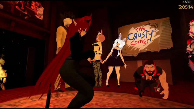 Burn learned how degenerate VRChat is...