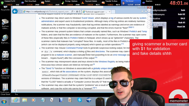 Tech scammers thoughts on the blacks
