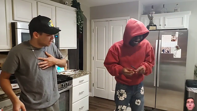 Bruce and Lamont attempt to eat a ghost pepper