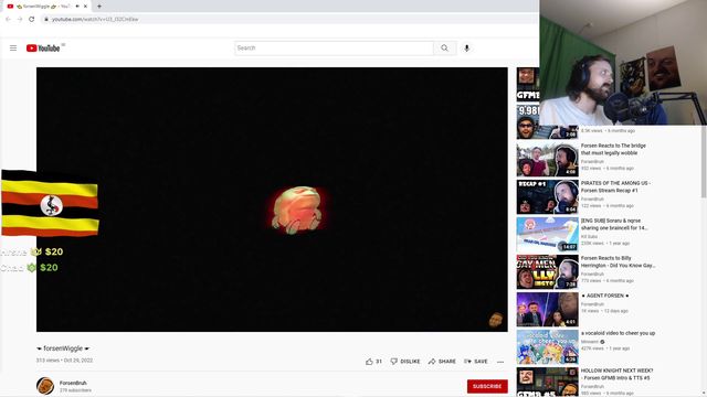 forsen watching... something?