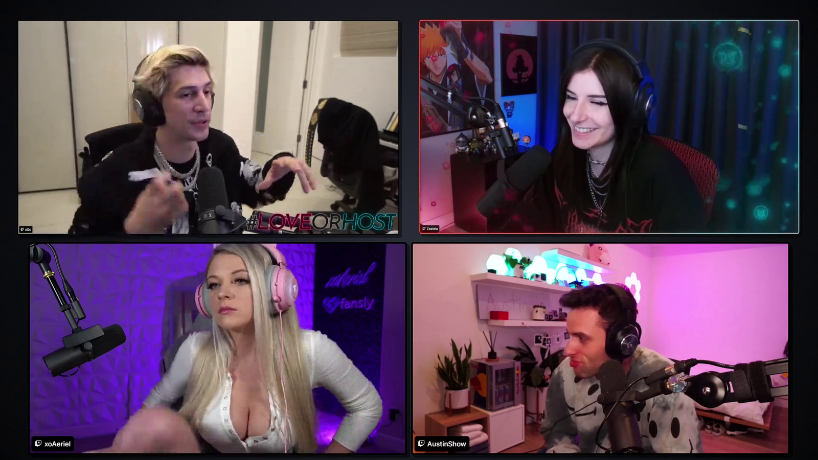 xQc gets a little distracted.