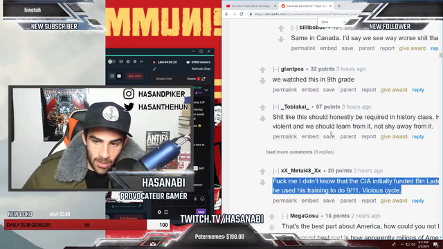 The real reason Hasan was banned. KKomrade