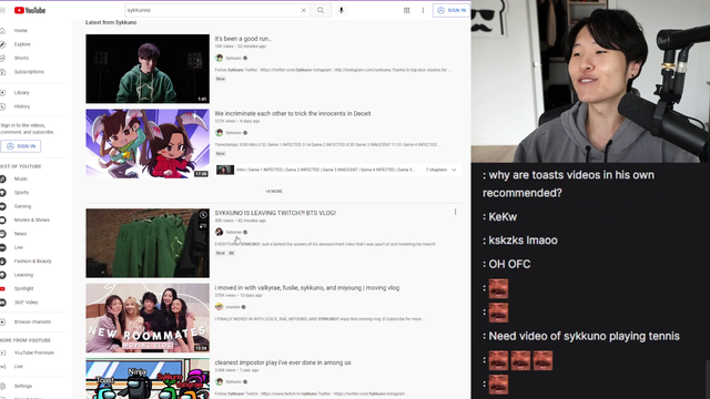 Toast is DISGUSTED By Valkyrae's Actions After Sykkuno's Announcement