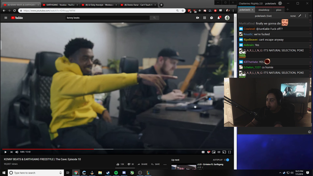 Pokelawls surveys the damage