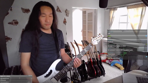 Herman Li plays a special version of Through the Fire and Flames