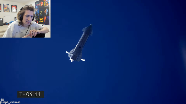xQc reacts to rocket exploding while landing