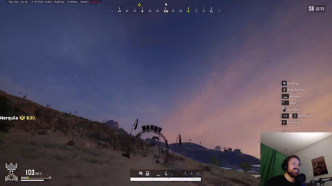 Forsen hits legendary trickshot in PUBG