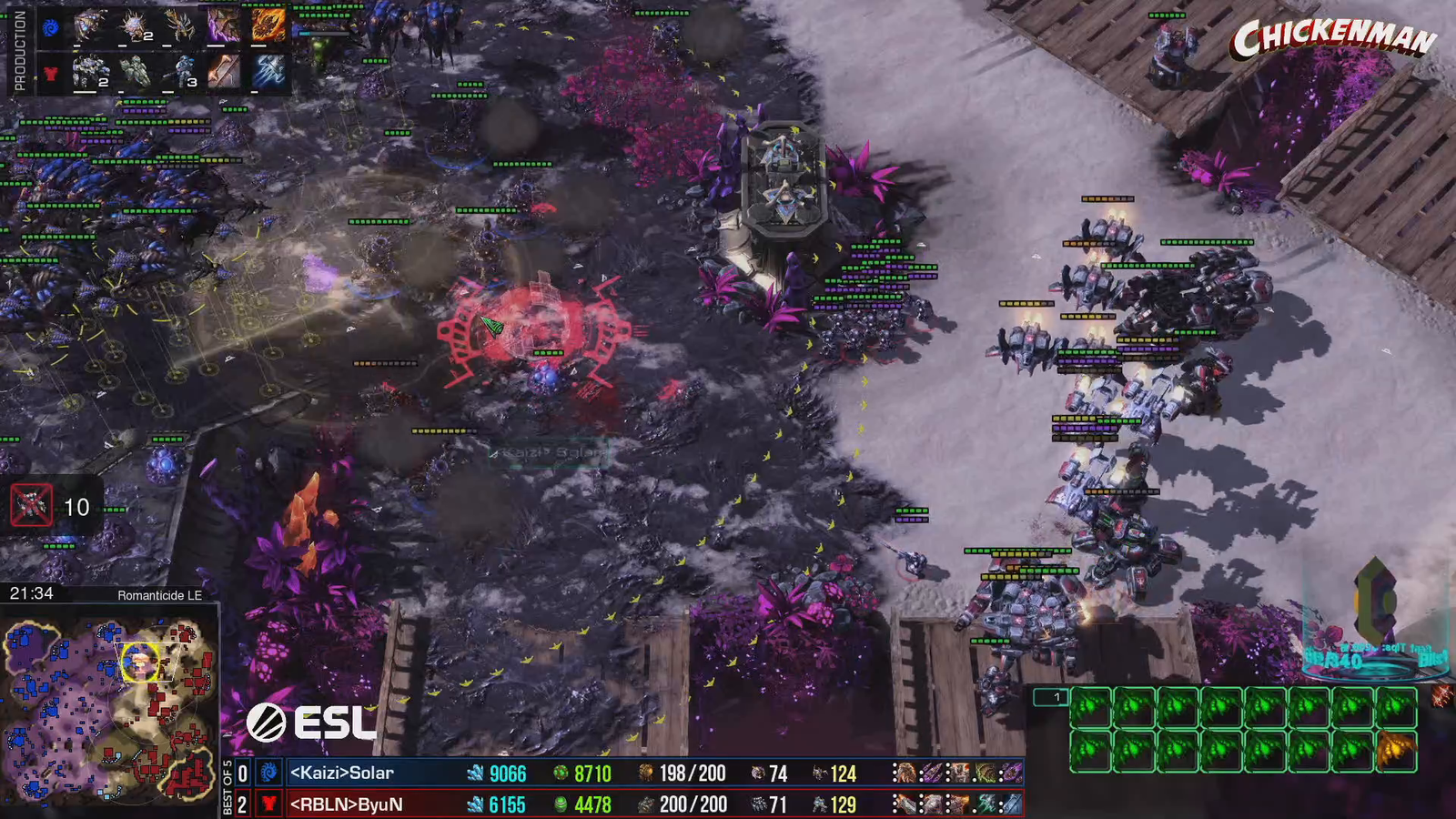 Korean player just cant see that red dot