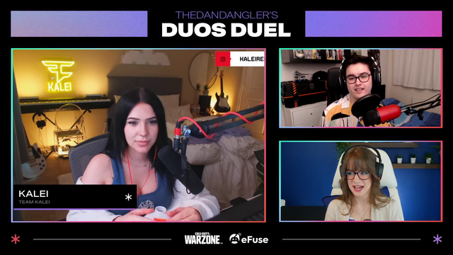 kalei's jonny sins sub alert in a warzone tourney interview