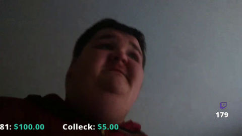 Fatty's friend comes into his house and takes his phone to end stream.