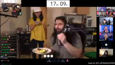 Jinny discovers Esfand on Rajjchelor with Projekt Melody
