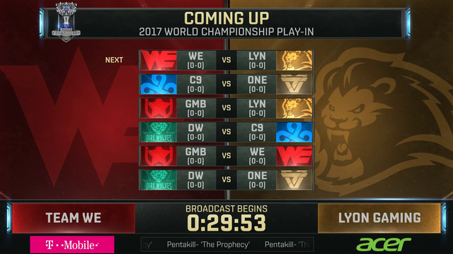 Song Transition during League of legends Worlds