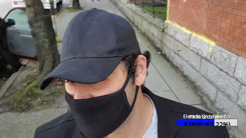 Jon Zherka gets a parking ticket