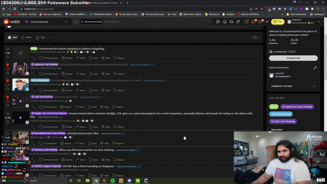 Esfand can watch a Clip despite it isn't available