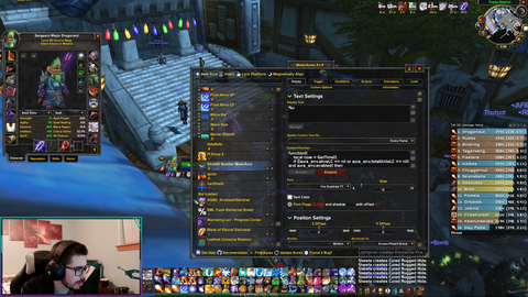 WoW streamer gets scammed out of 30k Gold instantly after using random Weak Aura.
