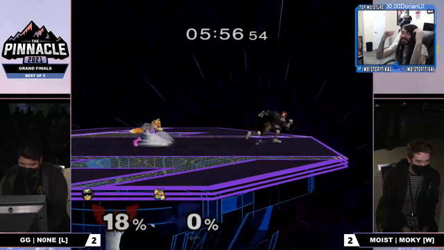 Charlie's reaction to moky winning the first smash major tournament for Charlie's team, Moist Esports