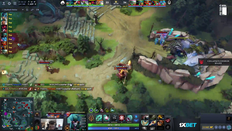 Dota 2 caster loses his mind when stalemate game goes to 83mins.