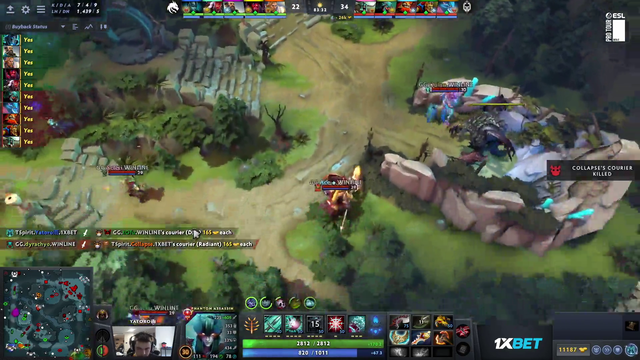 Dota 2 caster loses his mind when stalemate game goes to 83mins.