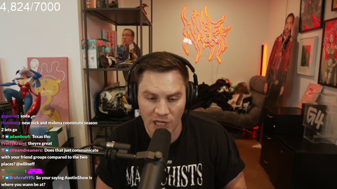 Willneff tells a funny story while living in Soda's house