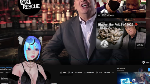 VTuber deflates