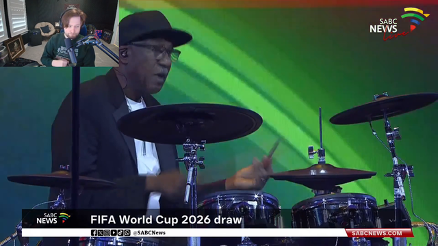 Soda watched the draw for the FIFA World Cup