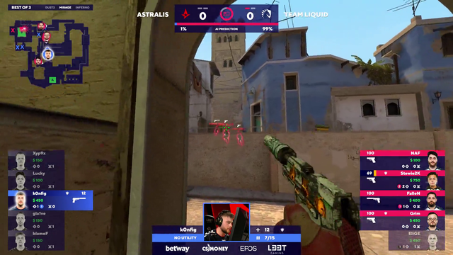 Stewie2k expresses his admiration for the enemy team