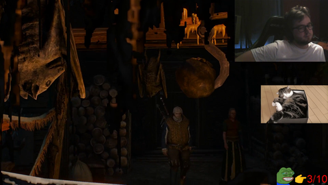 Linus Tech Tips in The witcher 3