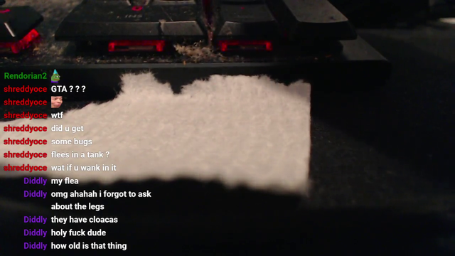 Streamer cleans his keyboard for the first time in 3 years