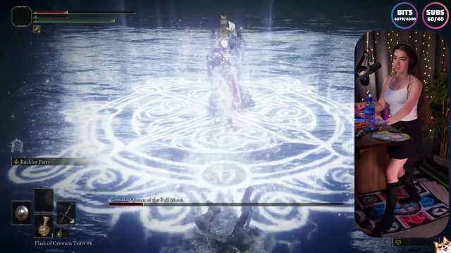 MissMikkaa beats boss Rennala with her feet