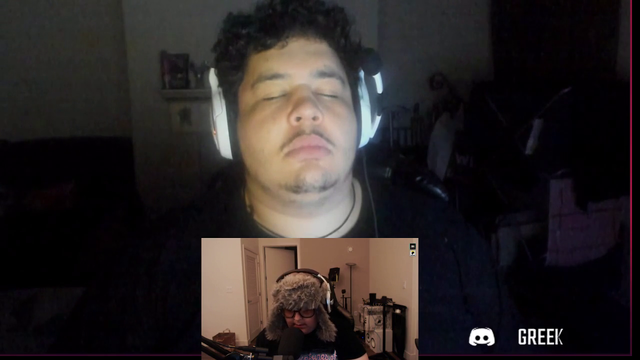 The first thing that I see when I tune into Greek's stream