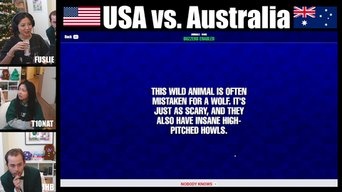 Fuslie confused by Australian Fuslie