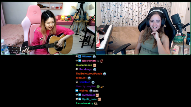 Maya gets serenaded