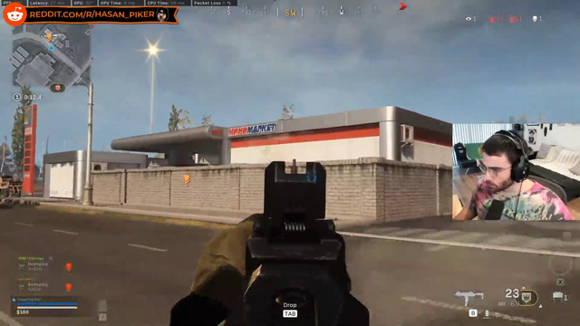 Hasanabi knocks down Dr. Disrespect in Warzone