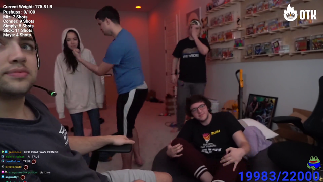 Mizkif attacks after seeing maya get taken down.
