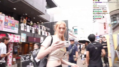 Kai meets a fan in Tokyo