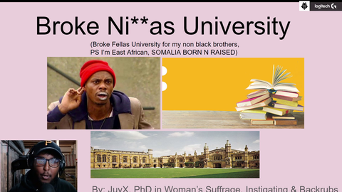 Juv introduces his Anti-hustlers University