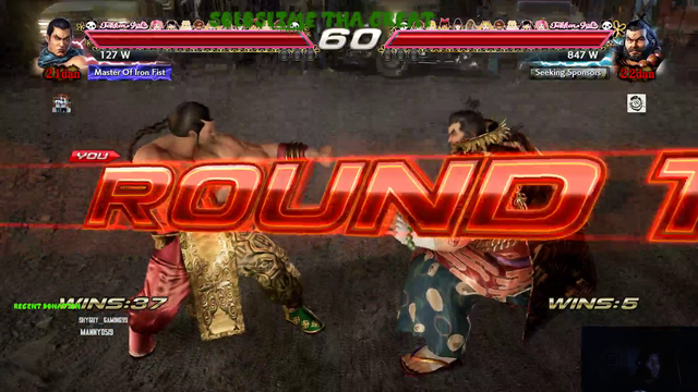 Tekken 7 streamer blatantly cheating.