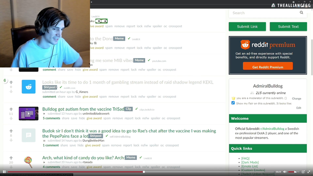 xQcOW - xQc response to bulldog's take on gambling