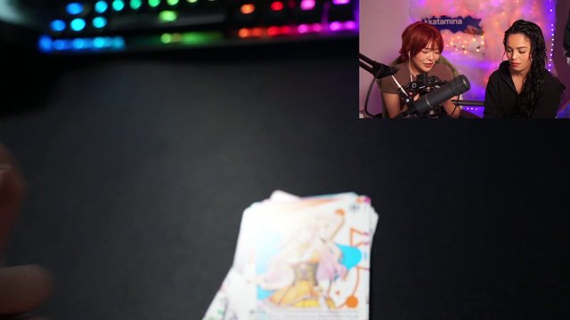 Miyoung's card opening is going great
