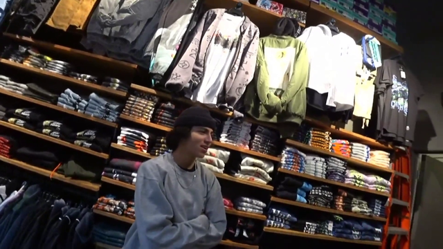 Soda relates with a retail employee