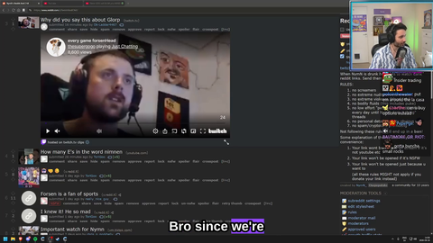 NymN finds out what Forsen does off stream