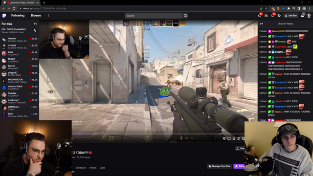 ohnePixel gets Twitter DM from CounterStrike