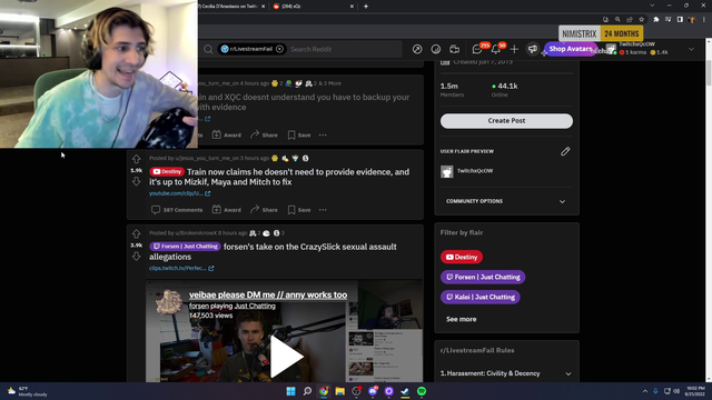 xQc - xQc confirms he has the recording of the call